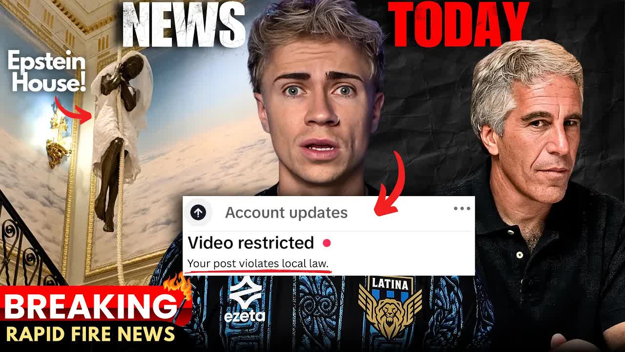 CREEPY AF! Inside Epstein’s House & I’m LEAVING The UK Because Of This…